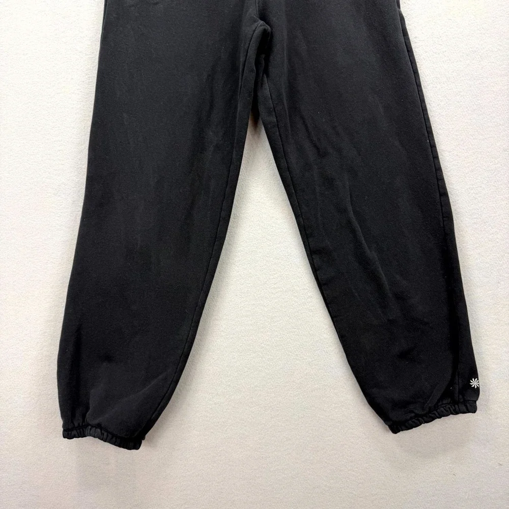 Athleta Jogger Pants Girls 2XL/16 28x27 Black Tapered Elastic Waist‎ Sweatpants